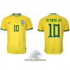 Officiële Voetbalshirt Brazilië Neymar Jr 10 Thuis WK 2022 - Heren